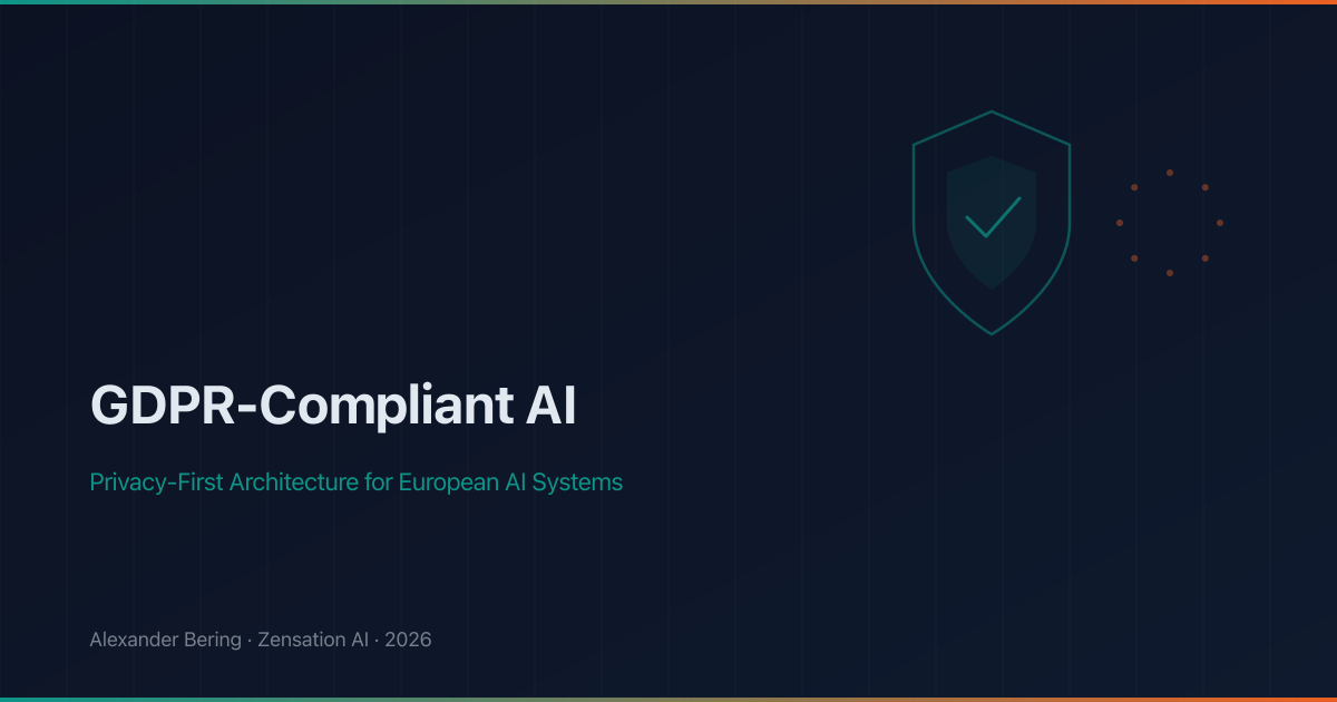 GDPR-Compliant AI for SMEs